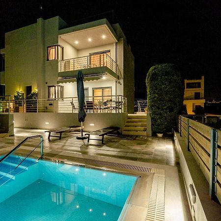 Villa The Palm, Beach & Airport Closeby - Pool Pórto Ráfti Exterior foto