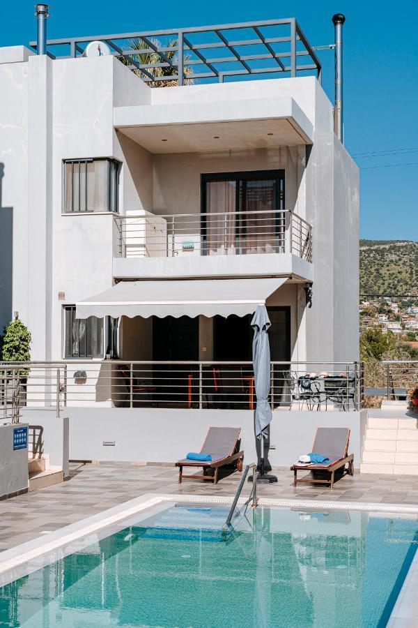Villa The Palm, Beach & Airport Closeby - Pool Pórto Ráfti Exterior foto